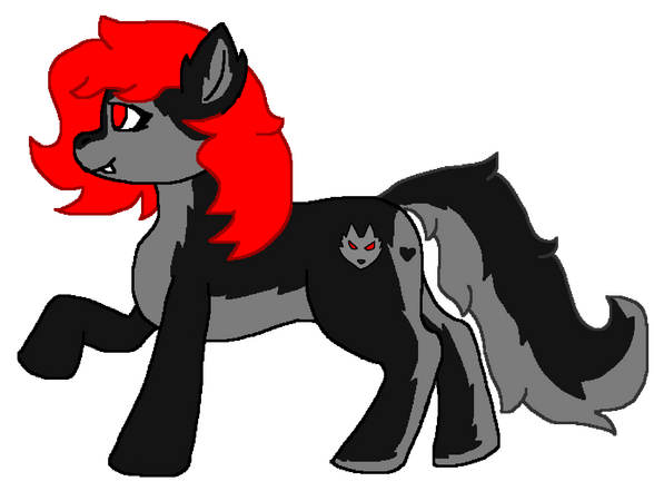 My fursona As a MLP pony
